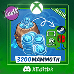 3200 Mammoth coins cheap buy