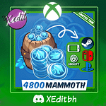 4800 Mammoth coins cheap buy